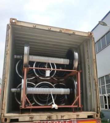 রেলওয়ে হুইল সেট BA004 হুইল সেট ((22.5t) TSI সার্টিফিকেশন